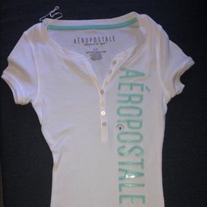 2 New Aeropostale lounge/casual PJ shirts